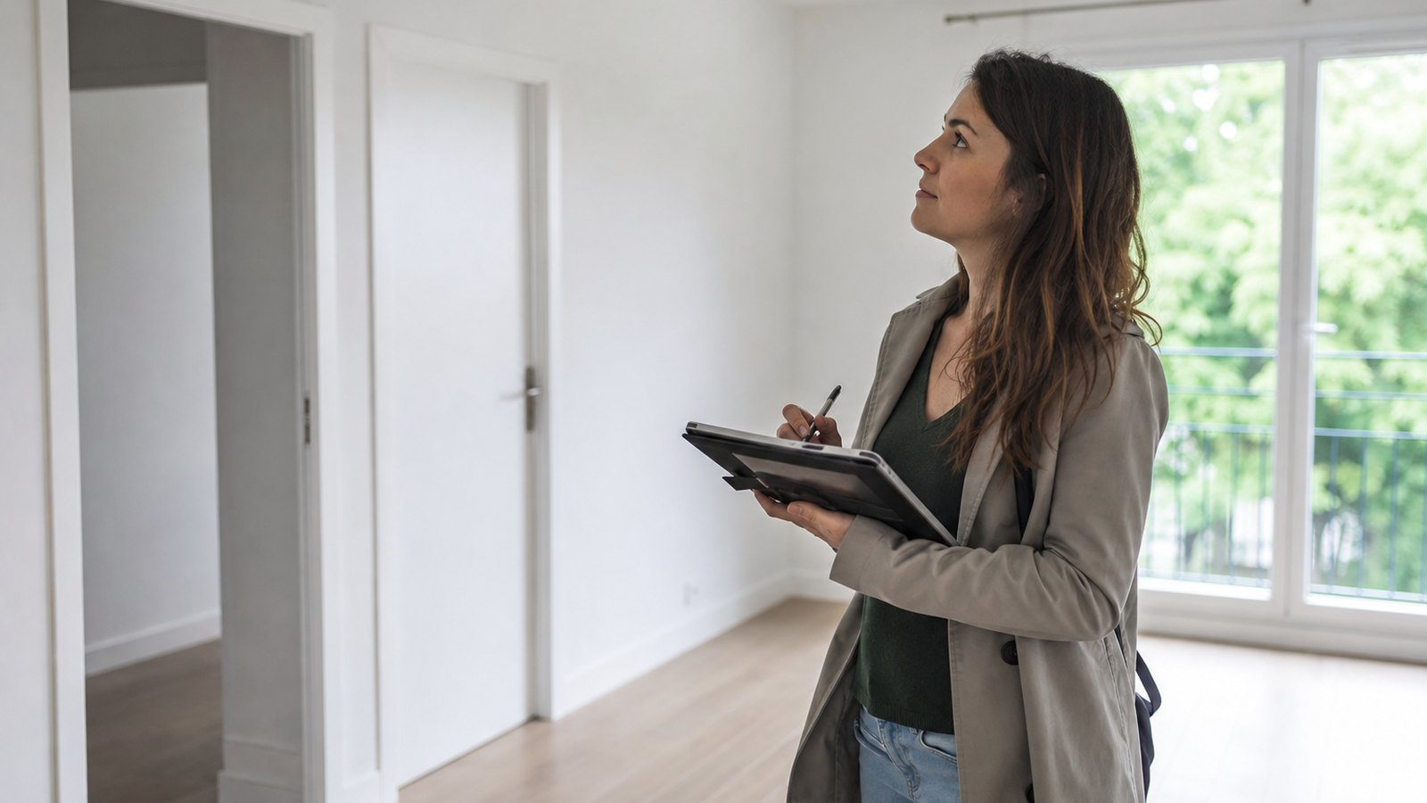Constat d'un logement vide au moment de l'état des lieux d'entrée